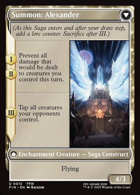 Summon: Alexander (verso)