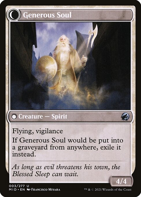Generous Soul (verso)