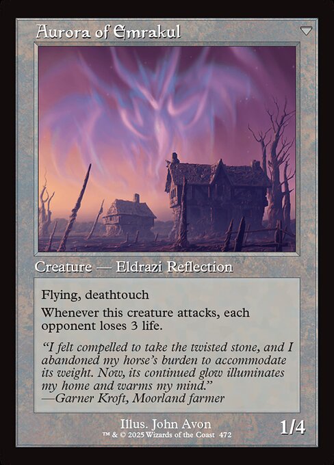 Aurora of Emrakul (verso)