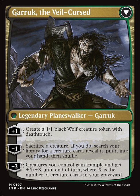 Garruk, the Veil-Cursed (verso)