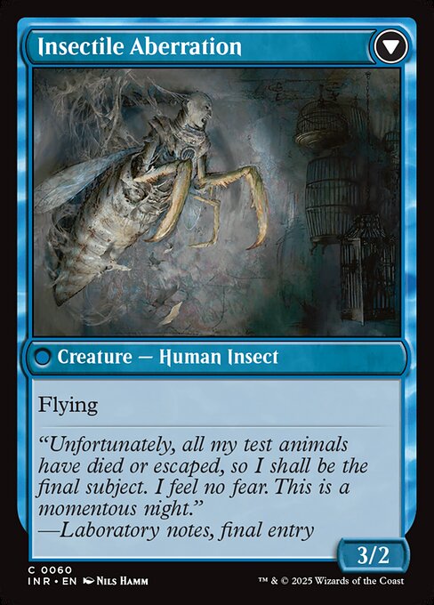 Insectile Aberration (verso)