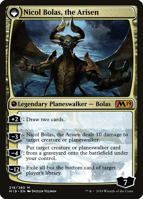 Nicol Bolas, the Arisen (verso)