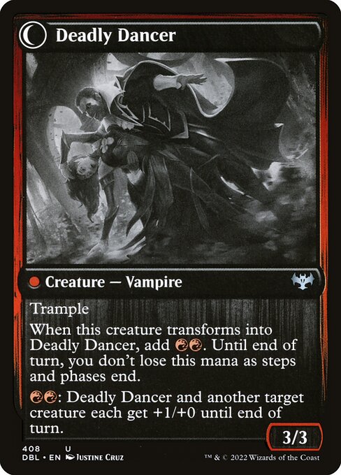 Deadly Dancer (verso)