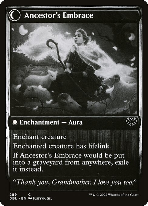 Ancestor's Embrace (verso)