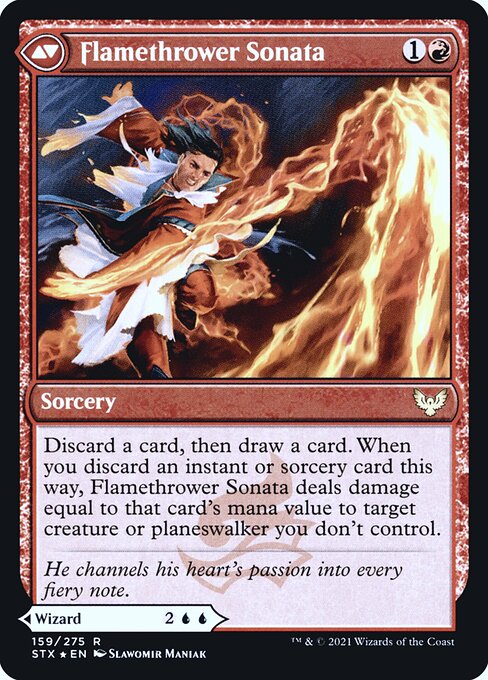 Flamethrower Sonata (verso)
