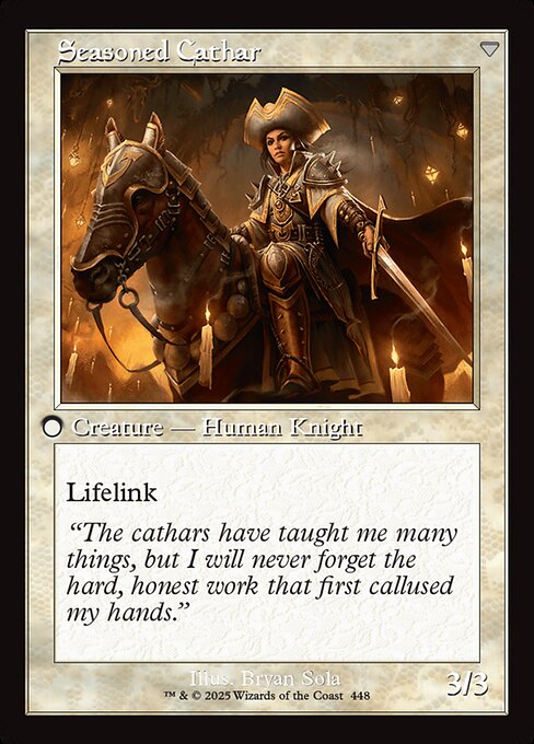 Seasoned Cathar (verso)