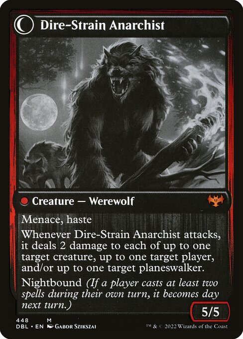 Dire-Strain Anarchist (verso)