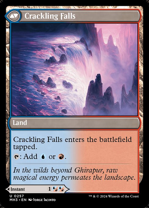 Crackling Falls (verso)