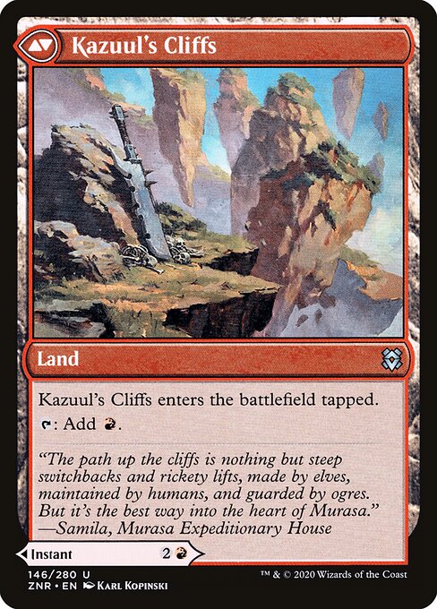 Kazuul's Cliffs (verso)