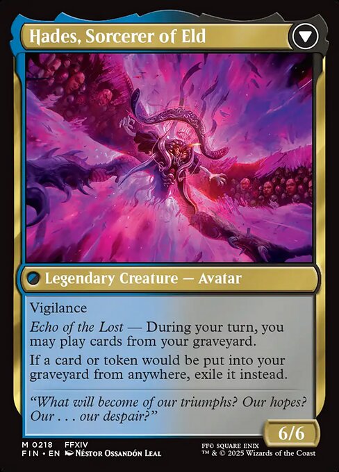 Hades, Sorcerer of Eld (verso)