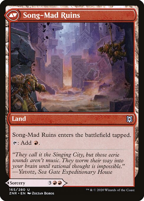 Song-Mad Ruins (verso)