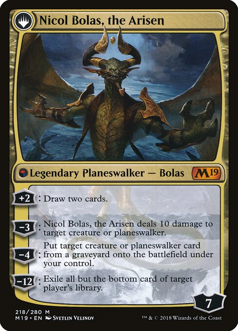 Nicol Bolas, the Arisen (verso)