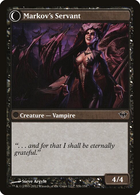 Markov's Servant (verso)