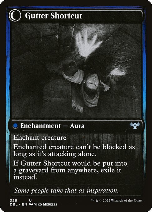 Gutter Shortcut (verso)