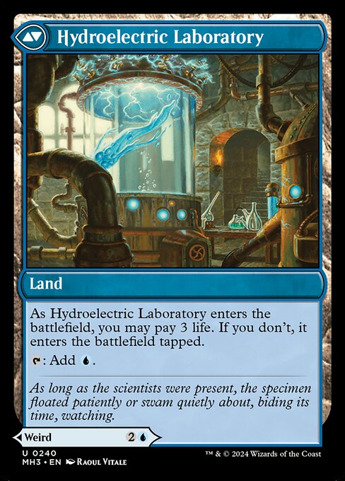 Hydroelectric Laboratory (verso)