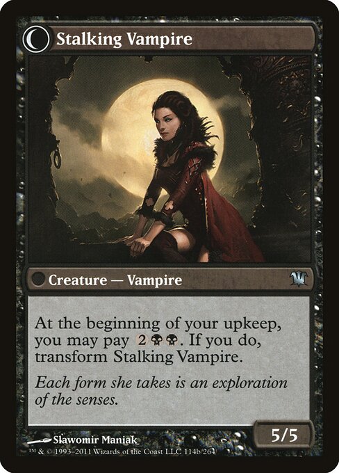 Stalking Vampire (verso)