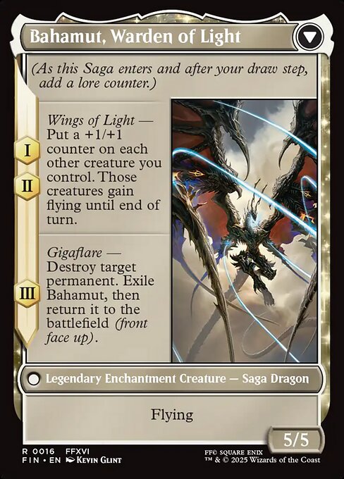Bahamut, Warden of Light (verso)