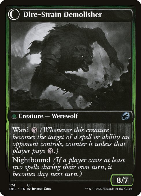 Dire-Strain Demolisher (verso)