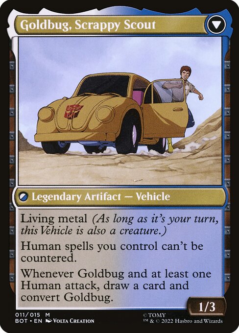 Goldbug, Scrappy Scout (verso)