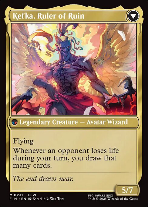 Kefka, Ruler of Ruin (verso)
