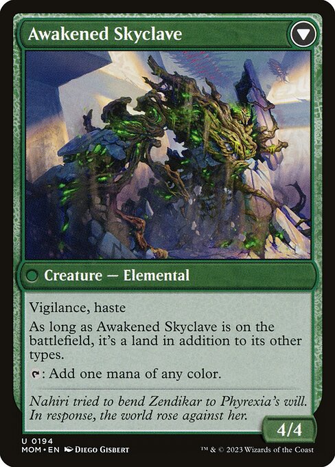 Awakened Skyclave (verso)