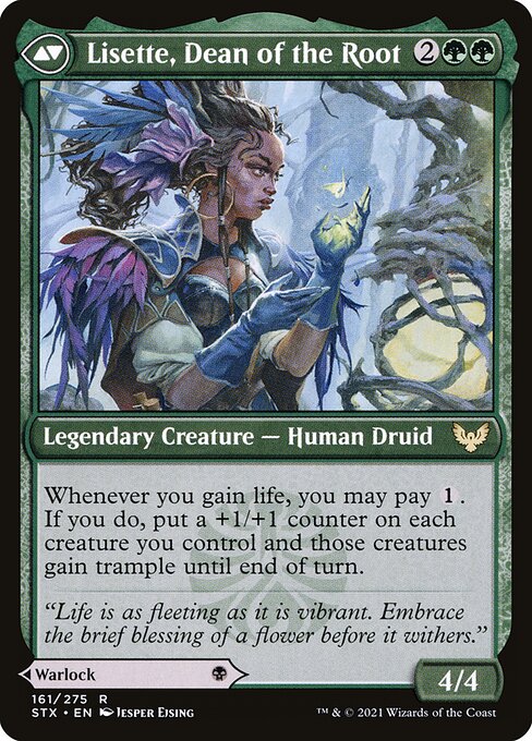 Lisette, Dean of the Root (verso)