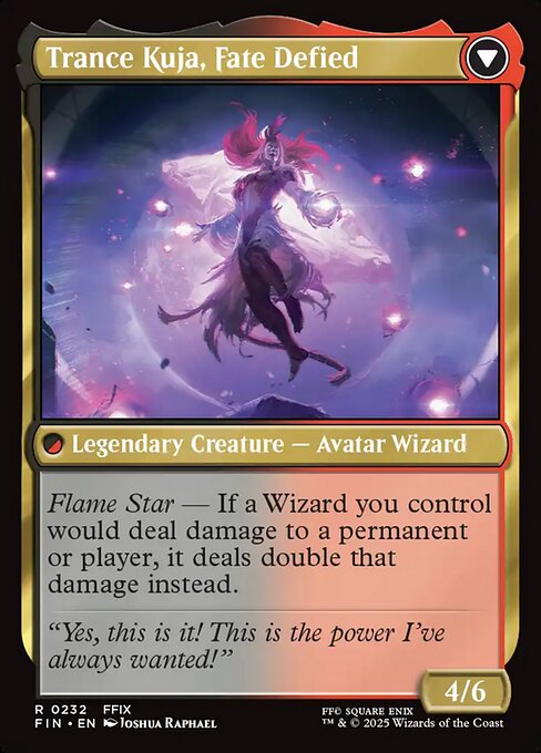 Trance Kuja, Fate Defied (verso)