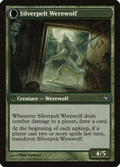 Silverpelt Werewolf (verso)