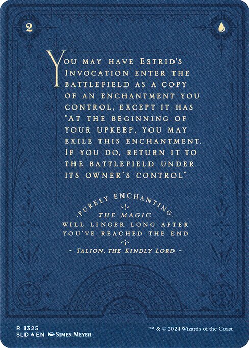 Estrid's Invocation (verso)