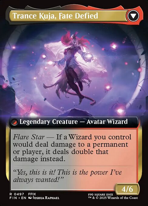 Trance Kuja, Fate Defied (verso)