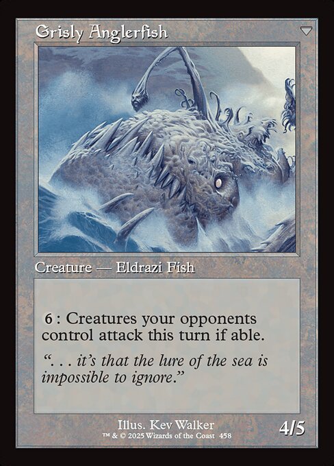 Grisly Anglerfish (verso)