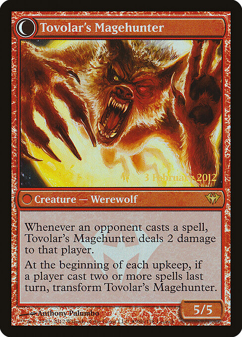 Tovolar's Magehunter (verso)