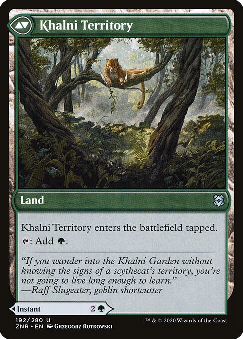 Khalni Territory (verso)