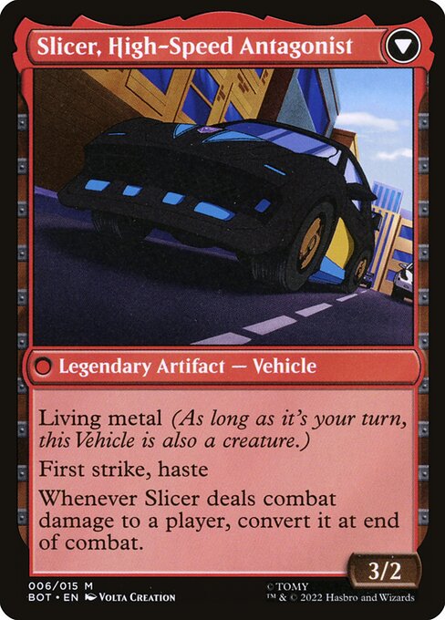 Slicer, High-Speed Antagonist (verso)