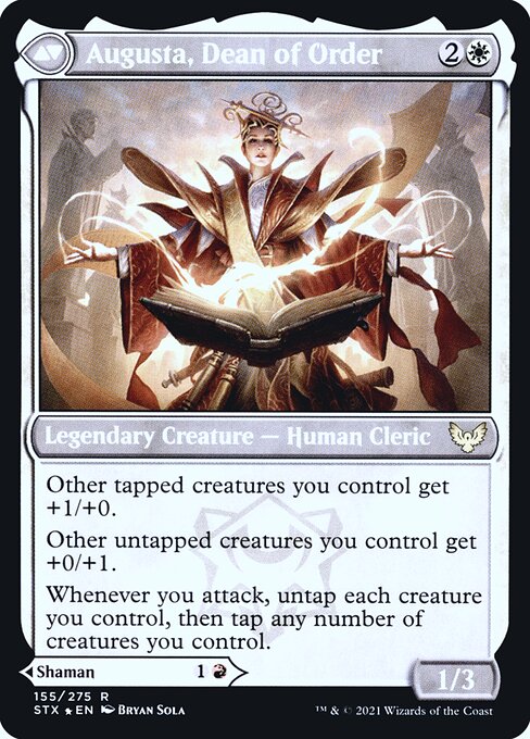 Augusta, Dean of Order (verso)
