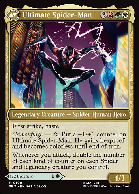 Ultimate Spider-Man (verso)