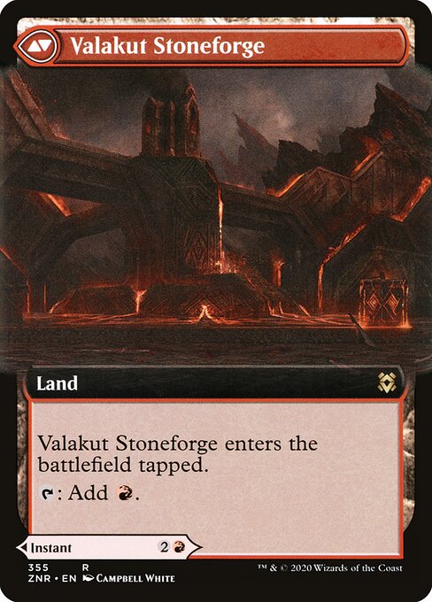 Valakut Stoneforge (verso)