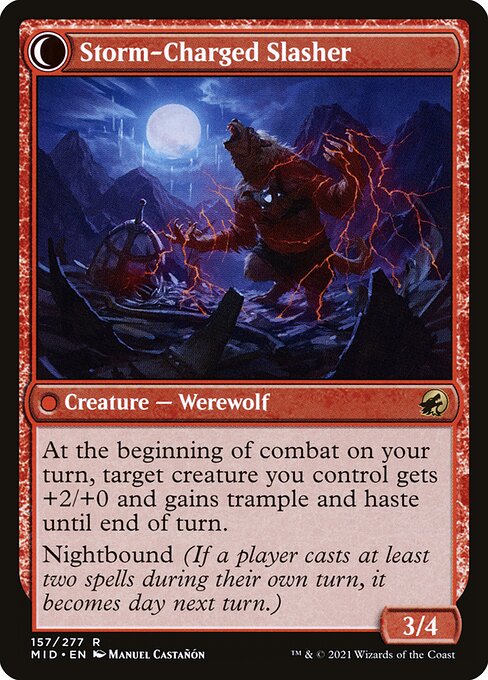 Storm-Charged Slasher (verso)