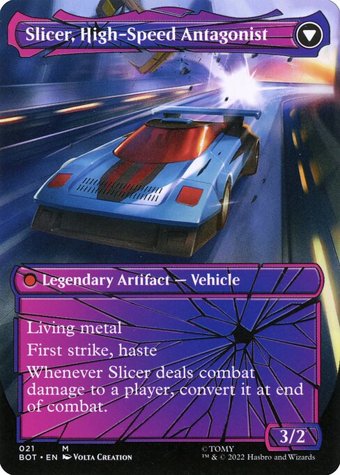 Slicer, High-Speed Antagonist (verso)
