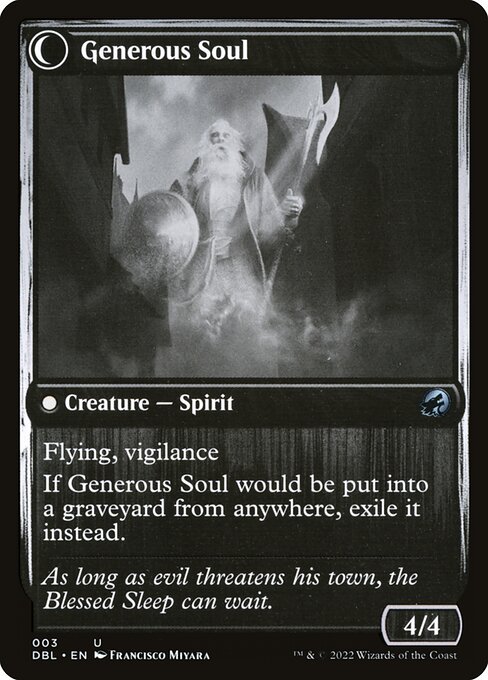 Generous Soul (verso)