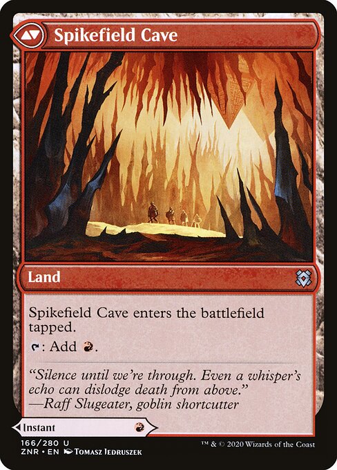 Spikefield Cave (verso)