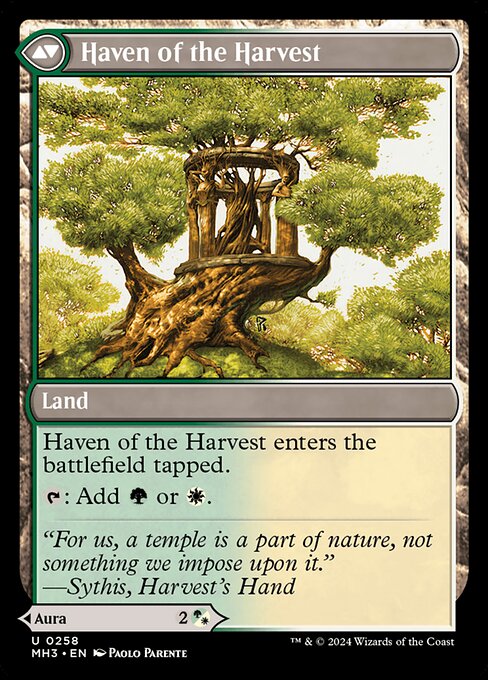 Haven of the Harvest (verso)