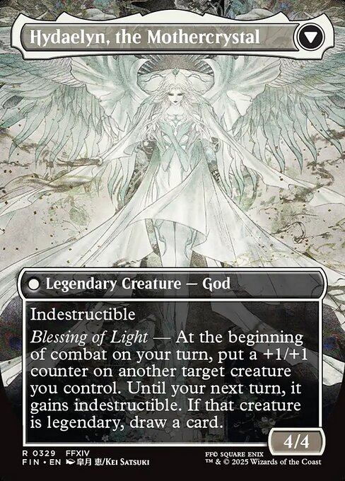 Hydaelyn, the Mothercrystal (verso)