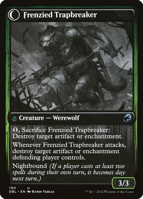 Frenzied Trapbreaker (verso)