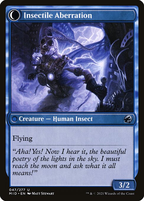 Insectile Aberration (verso)