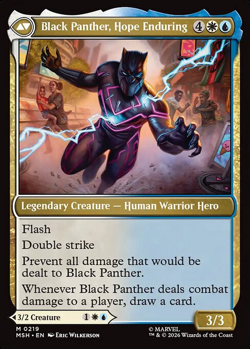 Black Panther, Hope Enduring (verso)