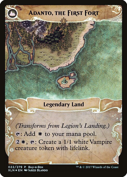 Adanto, the First Fort (verso)