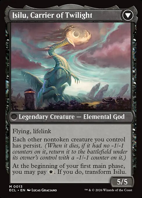 Isilu, Carrier of Twilight (verso)