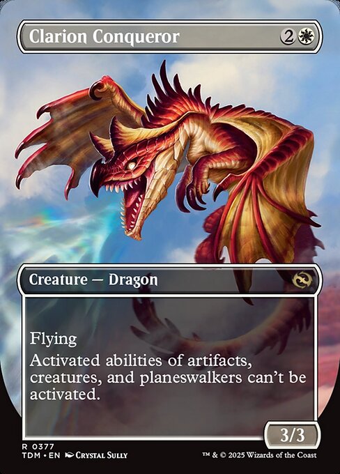Clarion Conqueror (verso)