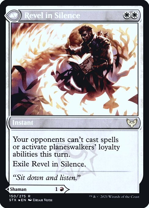 Revel in Silence (verso)